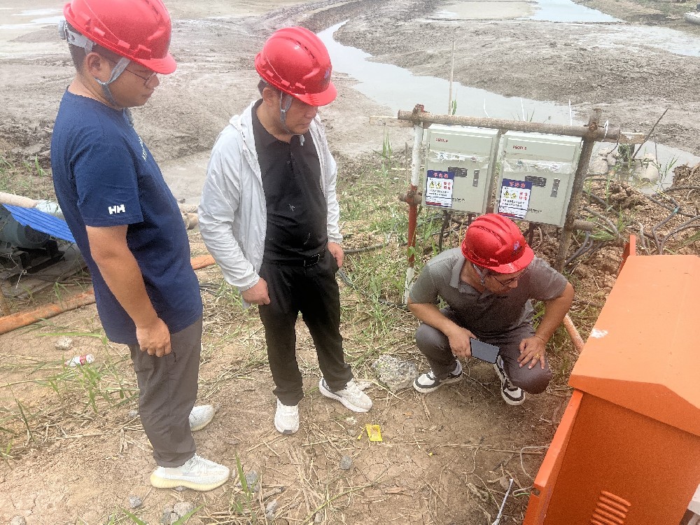水建集團質(zhì)量安全部開展高溫施工安全專項檢查